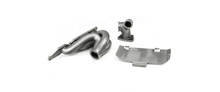 Tubular design exhaust manifold increases  power of 30-40 WHP