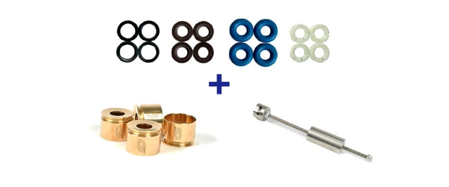 Mazaspeed Injector kit with OEM O-rings, CS Injector seals, and injector puller